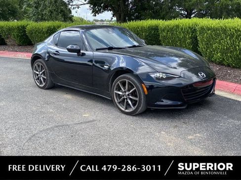 Used 2021 MAZDA MX-5 Miata RF Grand Touring RWD image 1