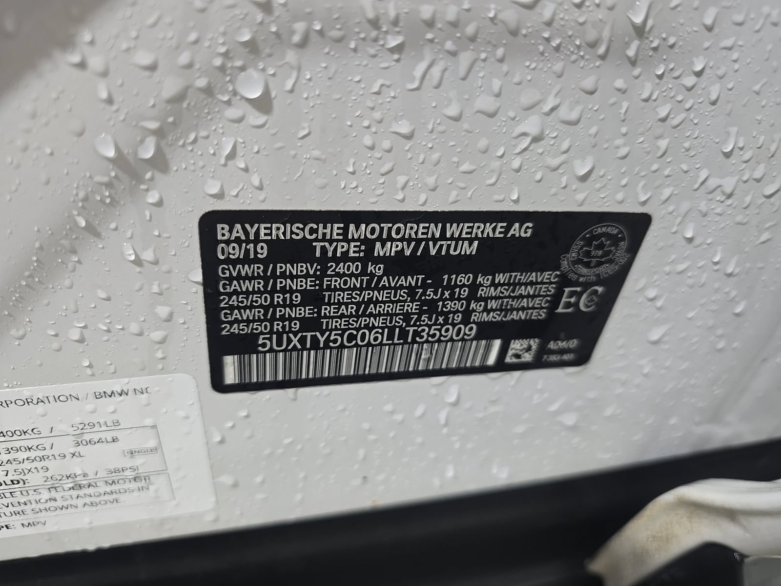 Used 2020 BMW X3 xDrive30i AWD/4WD image 12