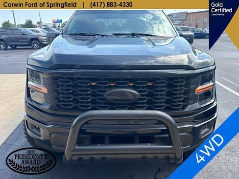 Used 2024 Ford F150 STX w/ STX Black Appearance Package AWD/4WD image 2