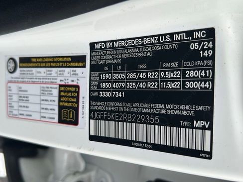 Used 2024 Mercedes-Benz GLS 450 4MATIC image 64