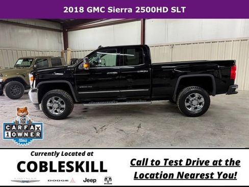 Used 2018 GMC Sierra 2500 SLT w/ Snow Plow Prep Package AWD/4WD image 8