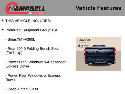 Used 2024 Chevrolet Silverado 1500 RST w/ Z71 Off-Road Package AWD/4WD image 5