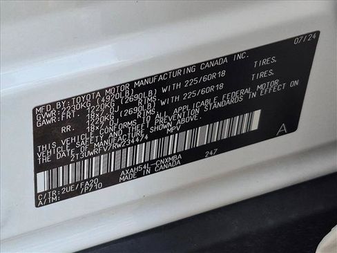 Used 2024 Toyota RAV4 AWD Hybrid image 17