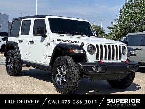 Used 2021 Jeep Wrangler Unlimited Rubicon AWD/4WD image 1
