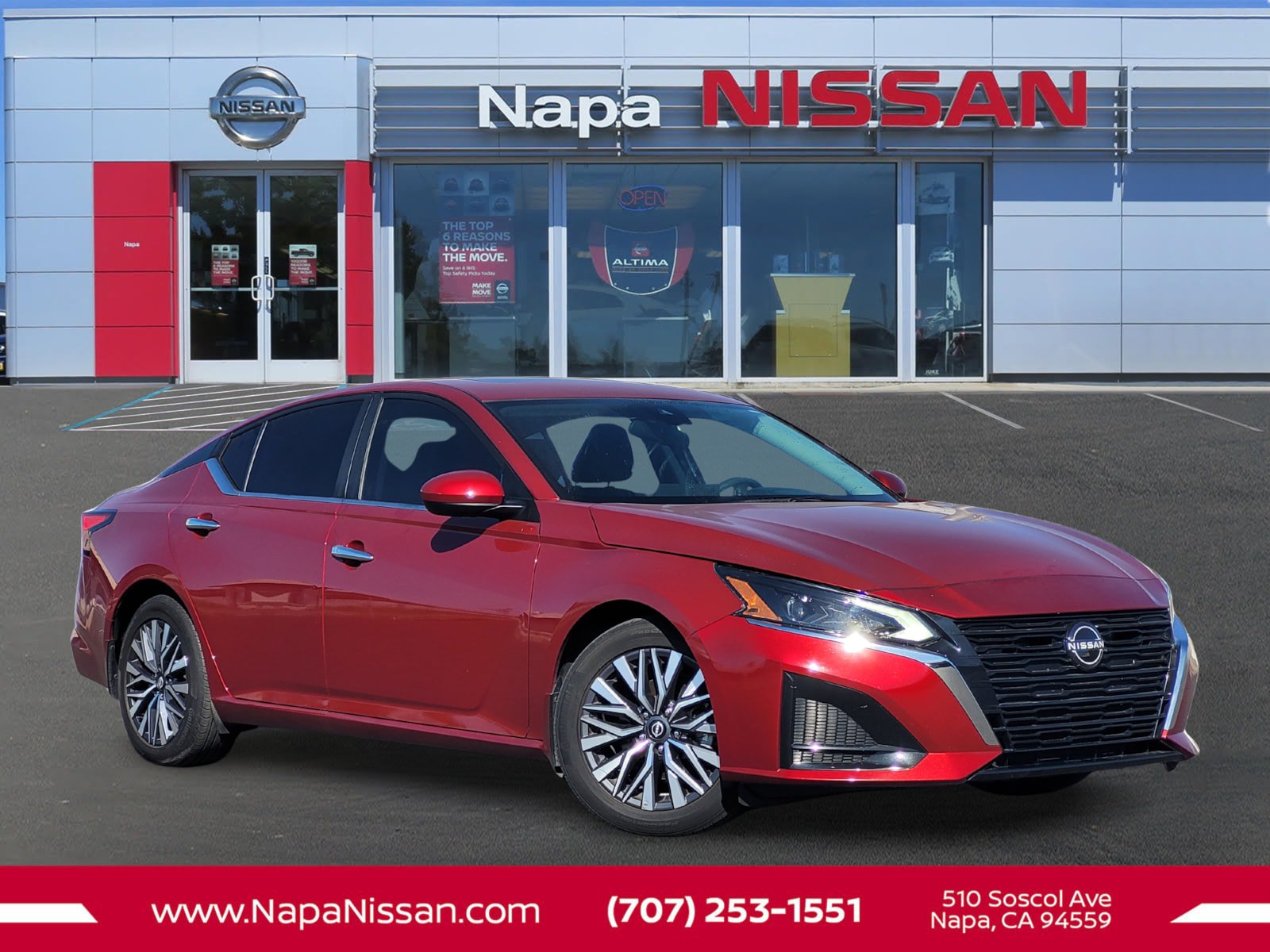 Certified 2023 Nissan Altima 2.5 SV w/ SV Premium Package FWD image 1