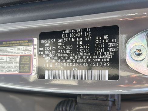 Used 2024 Kia Sorento SX Prestige w/ Sage Leather Package image 36