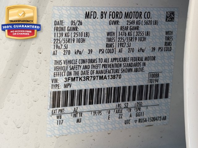 New 2026 Ford Mustang Mach-E Premium w/ Sport Appearance Package RWD image 26