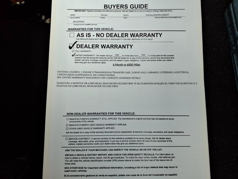 Used 2025 GMC Terrain Elevation w/ Elevation Premium Package AWD/4WD image 35