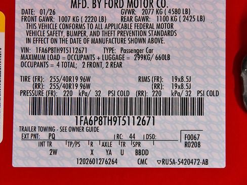 New 2026 Ford Mustang Coupe image 12