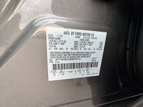 New 2025 Ford Maverick XL w/ Equipment Group 101A image 34