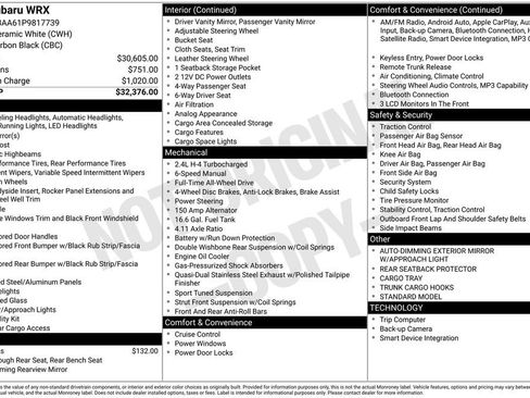 Used 2023 Subaru WRX image 3