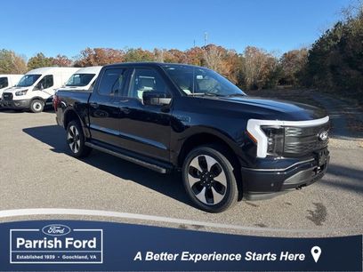 New 2025 Ford F150 Lightning Platinum