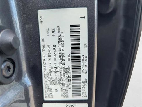 New 2026 Toyota Tundra Platinum image 20