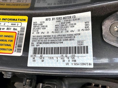 Used 2024 Ford Bronco Sport Big Bend image 8