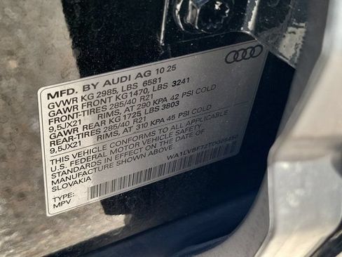 Certified 2026 Audi Q7 3.0T Premium Plus w/ Premium Plus Package AWD/4WD image 32