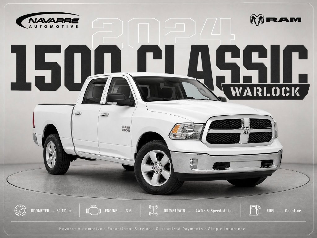 Used 2024 RAM 1500 Warlock AWD/4WD image 1