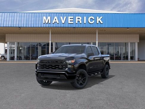 New 2026 Chevrolet Silverado 1500 Custom w/ LPO, Dark Essentials Package AWD/4WD image 8
