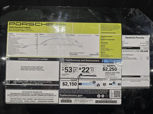 New 2026 Porsche Cayenne E-Hybrid image 37