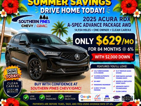 Used 2025 Acura RDX A-Spec AWD/4WD image 5