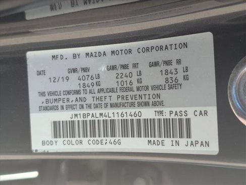 Used 2020 MAZDA MAZDA3 Hatchback image 13