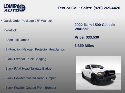 Used 2022 RAM 1500 Warlock AWD/4WD image 8