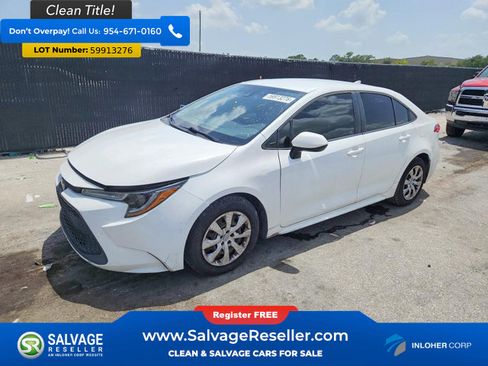 Used 2020 Toyota Corolla LE FWD image 1