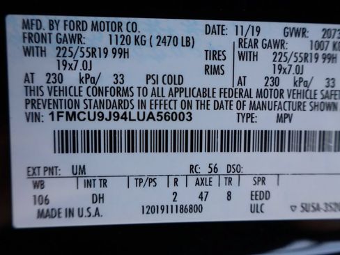 Used 2020 Ford Escape Titanium AWD/4WD image 47