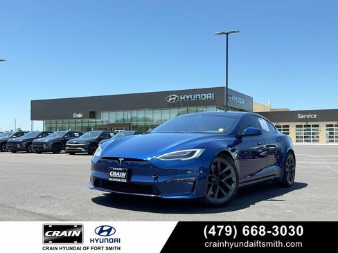 Used 2021 Tesla Model S Plaid AWD/4WD image 1