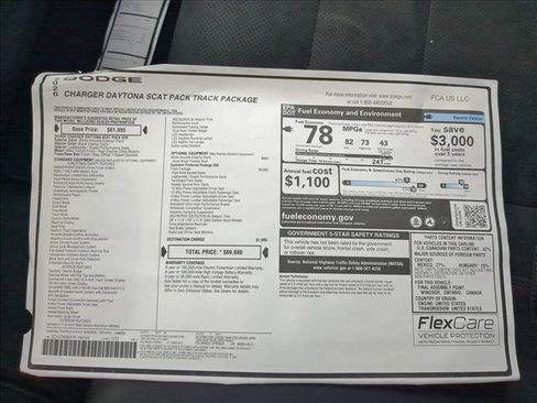 New 2026 Dodge Charger Scat Pack w/ Track Package image 18