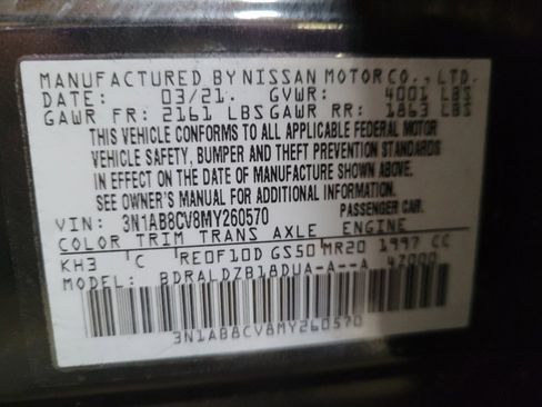 Used 2021 Nissan Sentra SV w/ SV Premium Package FWD image 32