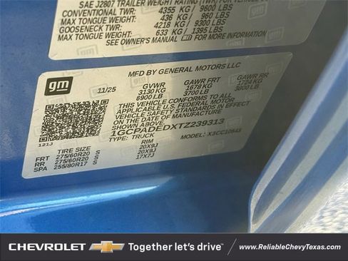 New 2026 Chevrolet Silverado 1500 RST w/ Texas Edition Plus image 27