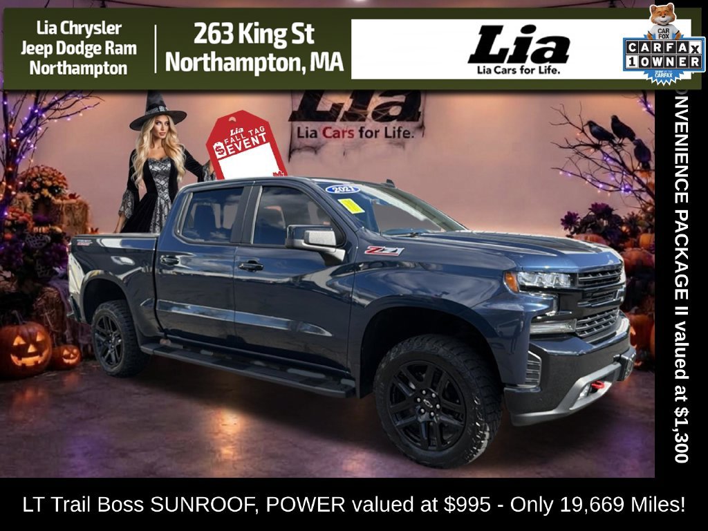 Used 2021 Chevrolet Silverado 1500 LT Trail Boss w/ Convenience Package II AWD/4WD image 1