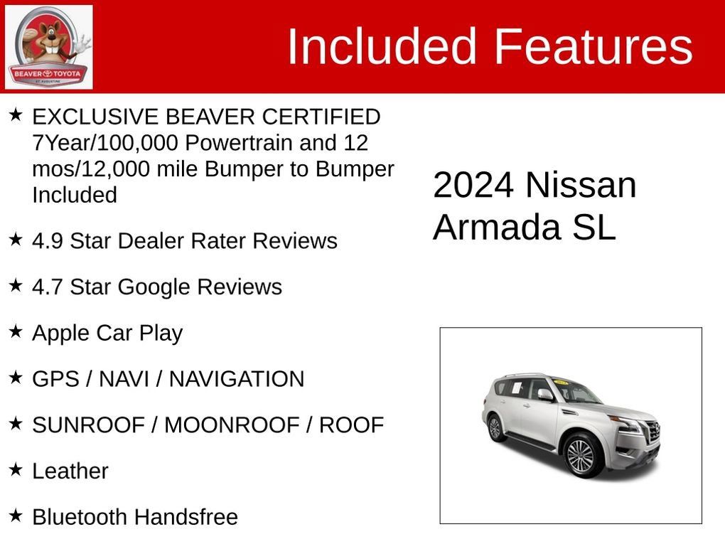 Used 2024 Nissan Armada SL RWD image 4