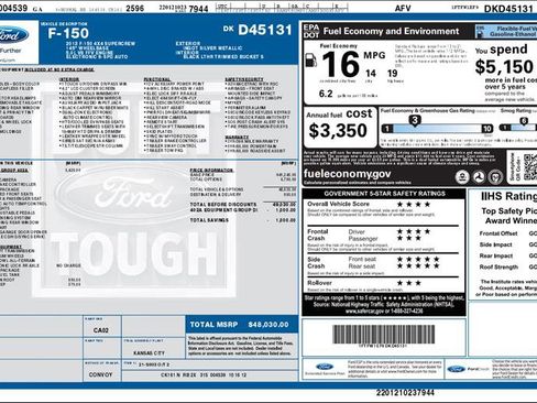 Used 2013 Ford F150 FX4 w/ Luxury Equipment Group image 3