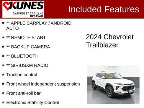 Used 2024 Chevrolet TrailBlazer LT FWD image 3