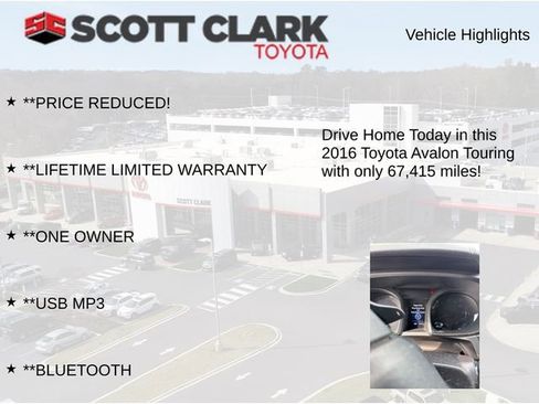 Used 2016 Toyota Avalon Touring image 10
