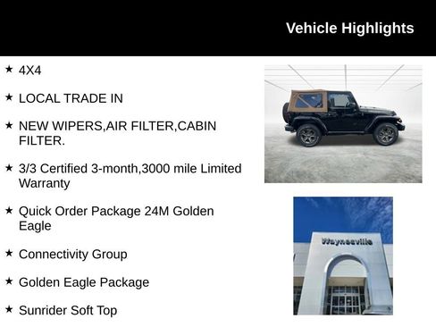 Used 2018 Jeep Wrangler Sport image 2
