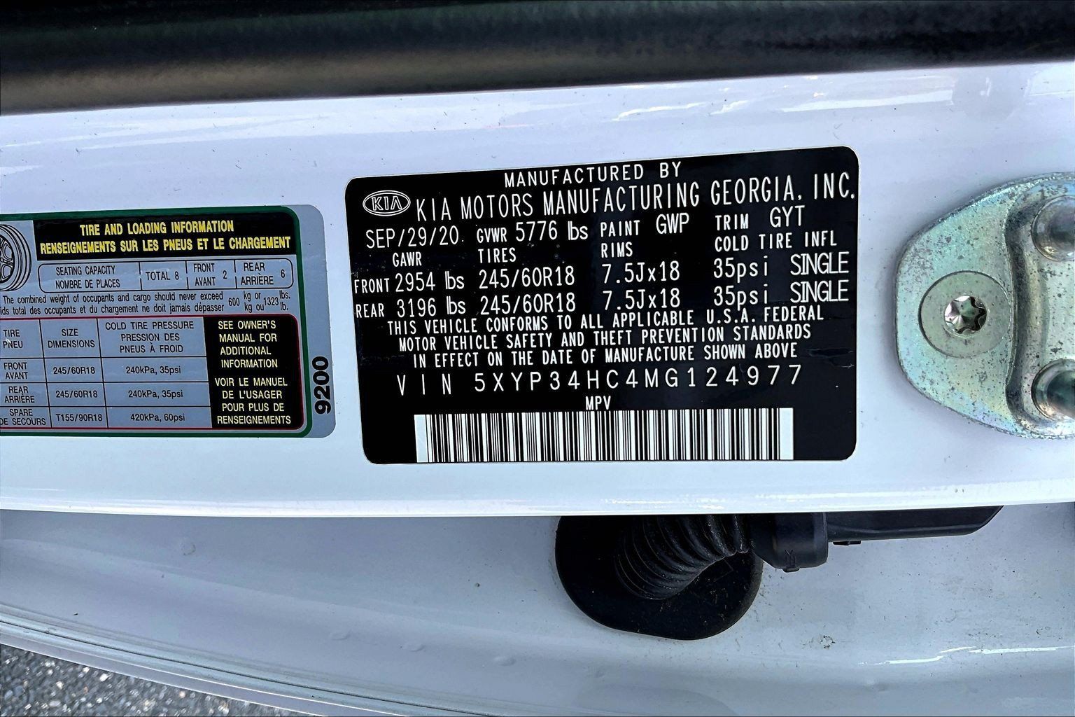 Used 2021 Kia Telluride EX FWD image 20