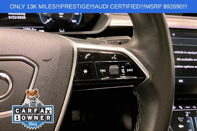 Used 2024 Audi Q8 e-tron Prestige w/ Prestige Package AWD/4WD image 19