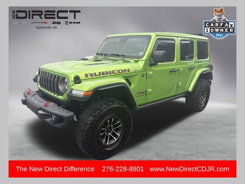 Used 2025 Jeep Wrangler Unlimited Rubicon image 1
