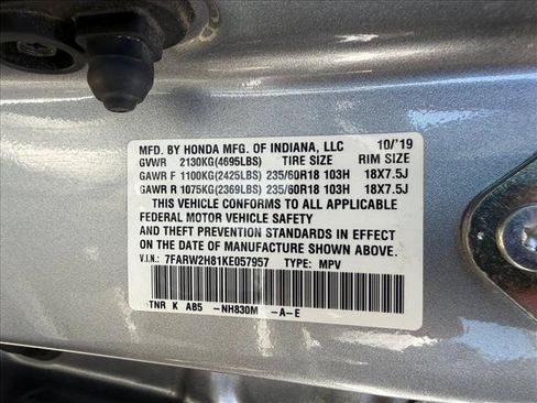 Used 2019 Honda CR-V EX-L image 27