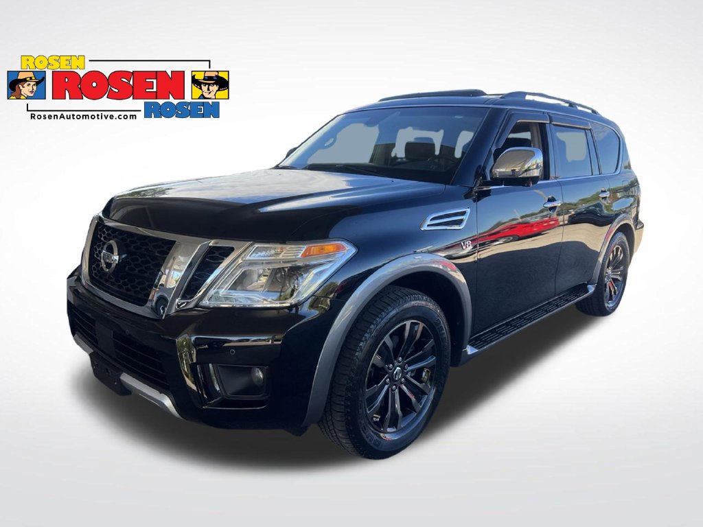 Used 2017 Nissan Armada Platinum w/ Captain Seat Package AWD/4WD 360° Tour