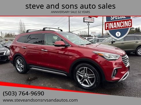 Used 2017 Hyundai Santa Fe Limited image 1