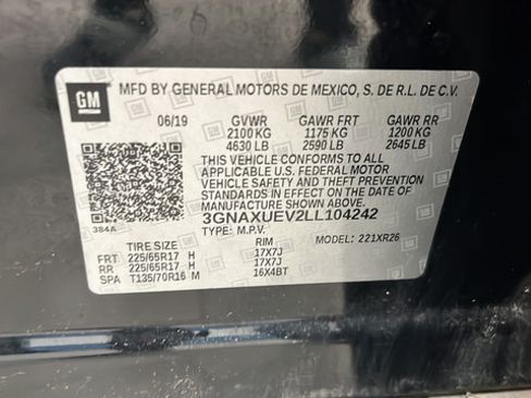 Used 2020 Chevrolet Equinox LT AWD/4WD image 27