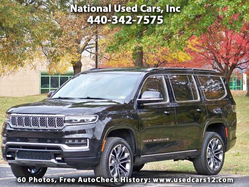 Used 2022 Jeep Grand Wagoneer Series III w/ Rear Seat Video Group 1 image 1