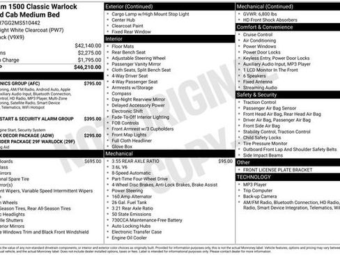 Used 2021 RAM 1500 Classic Warlock w/ Electronics Group image 15