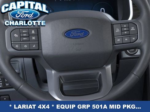 New 2025 Ford F150 Lariat w/ Equipment Group 501A Mid image 13