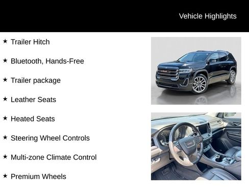 Used 2020 GMC Acadia AT4 w/ Trailering Package AWD/4WD image 11