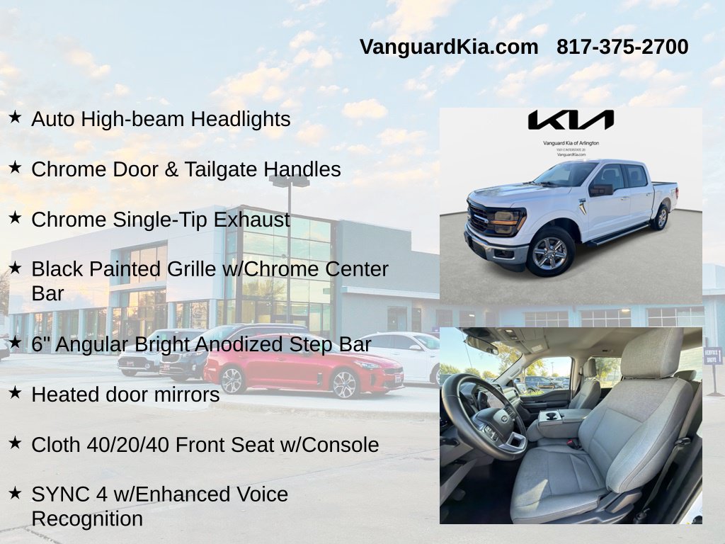 Used 2025 Ford F150 XLT w/ Equipment Group 301A Standard RWD image 12