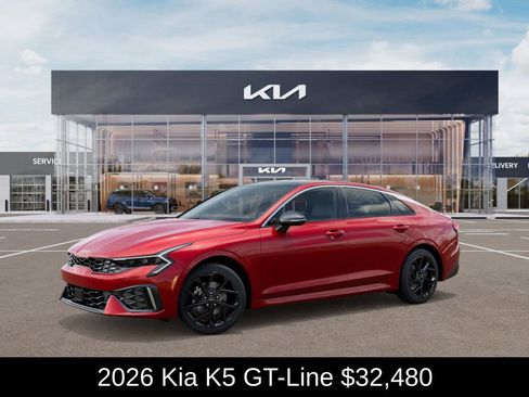 New 2026 Kia K5 GT-Line w/ GT-Line Premium Package FWD image 4